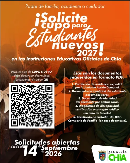 Cupos Estudiantes Nuevos 2027